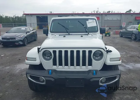 2023 Jeep Wrangler 4Xe Sahara 4X4 z USA, uszkodzony, nr VIN 1C4JJXP6XPW641619